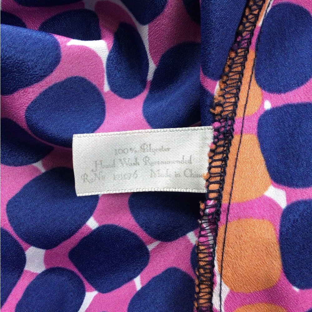 Tiff by Tt Vibrant Dot-Print Spaghetti Strap Maxi Dress Sz Small - Picture 8 of 8